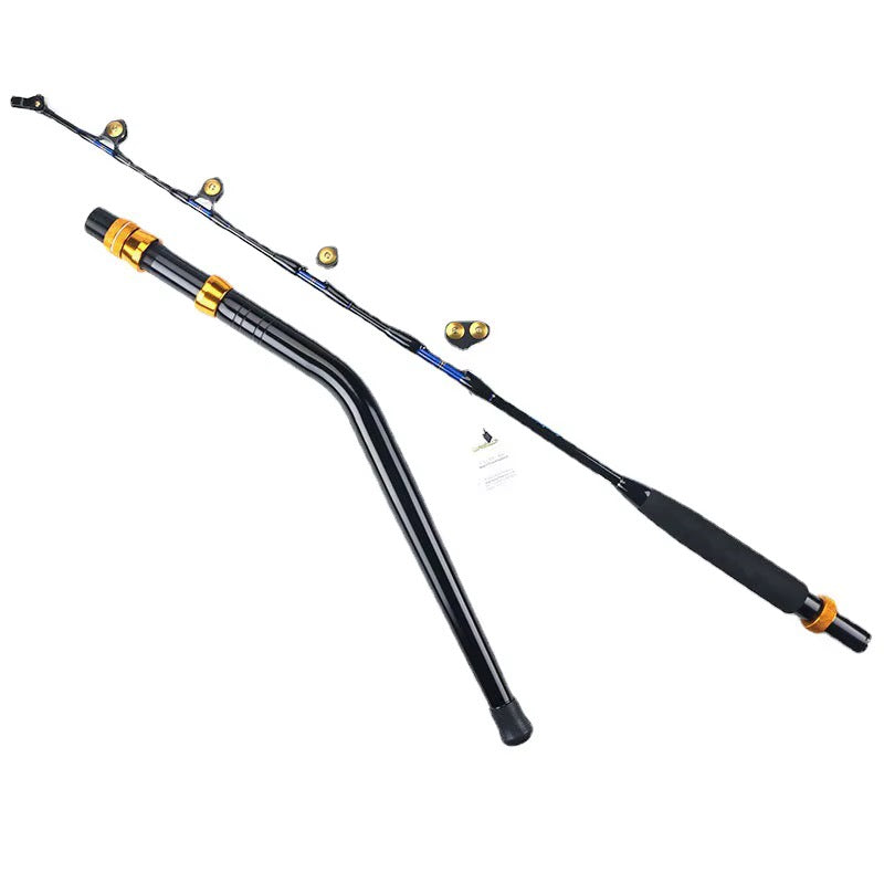 Bent Rod for Trolling 50-80 Pounds