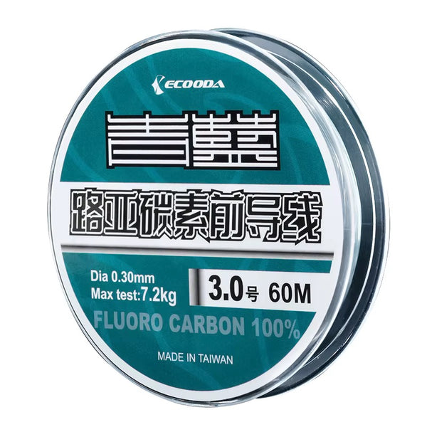 Ecooda Cyan Blue Fluoro Leader
